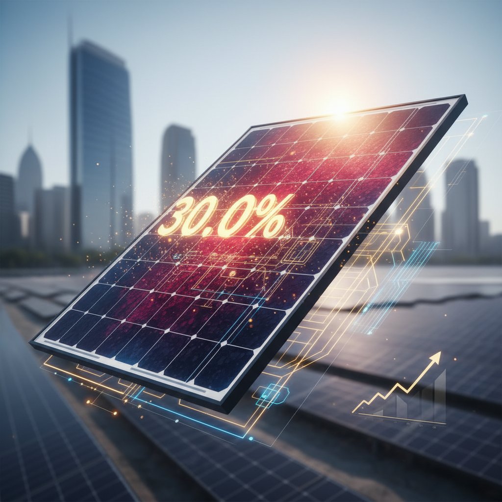 Perovskite Solar Panels Hit 30% Efficiency Milestone | fistsolar.com ...