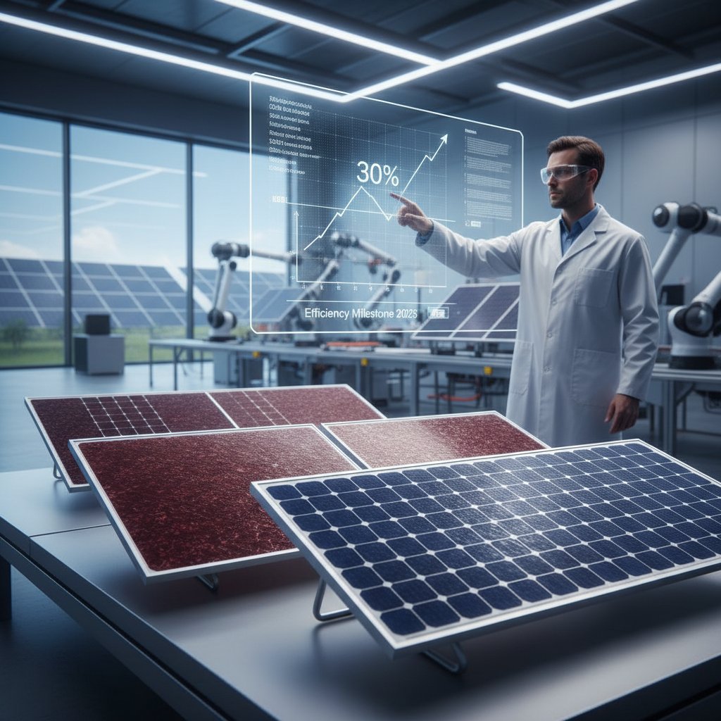 Perovskite Solar Panels Reach 30% Efficiency | fistsolar.com | Fist ...